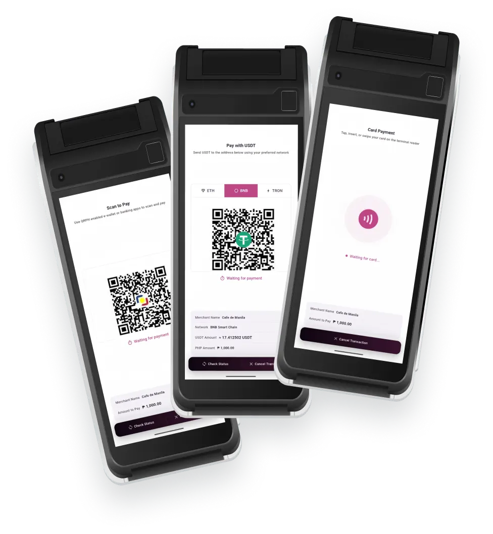 Payment terminals